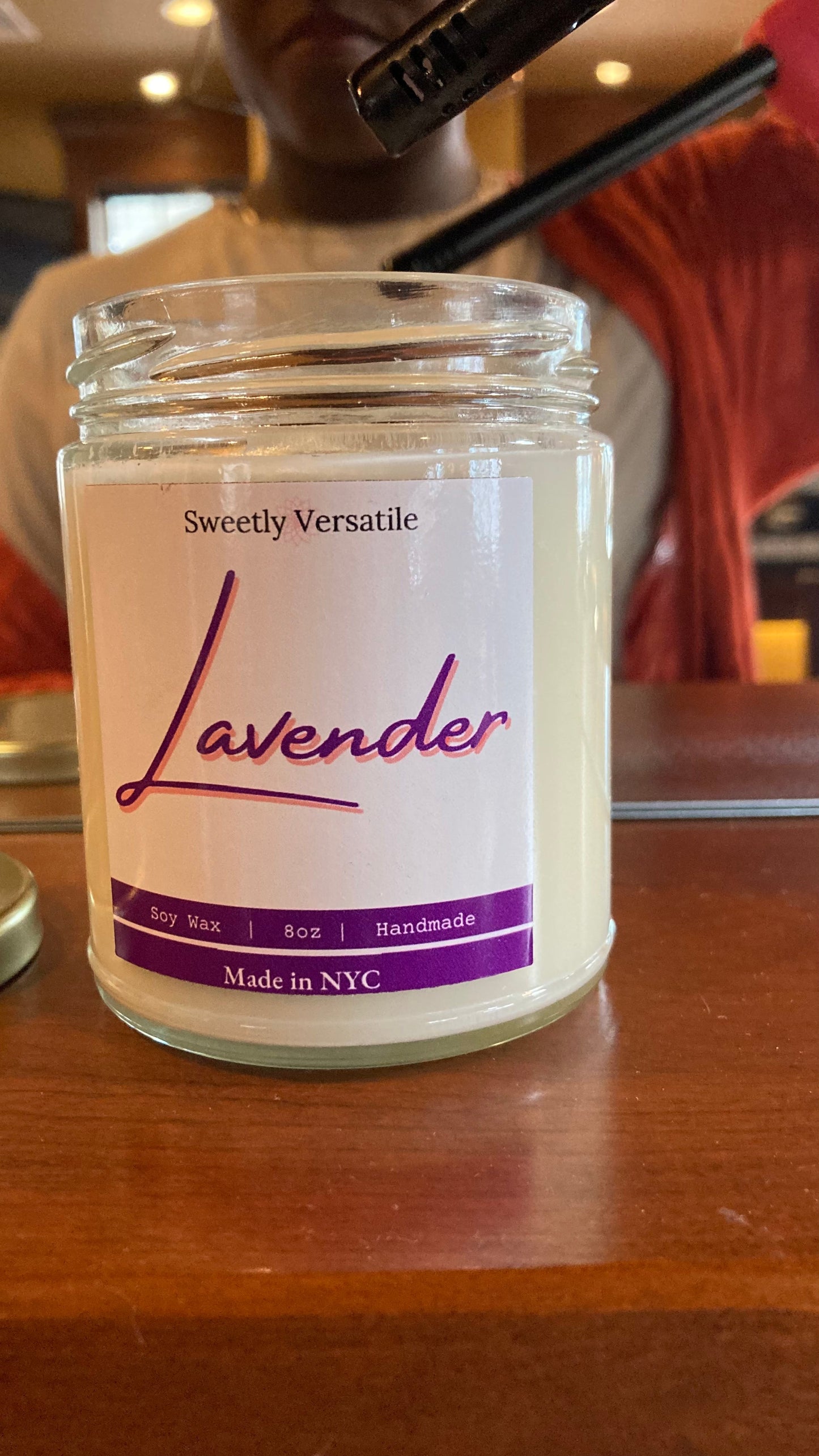 Lavender Candle