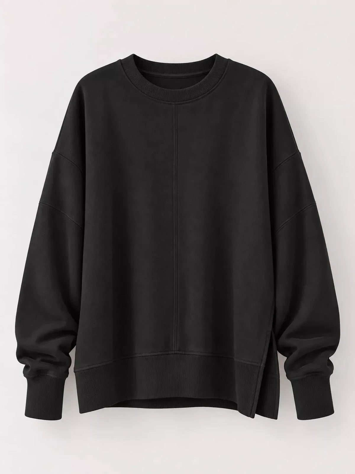 Oversized crew neck sweatshirt, view 10