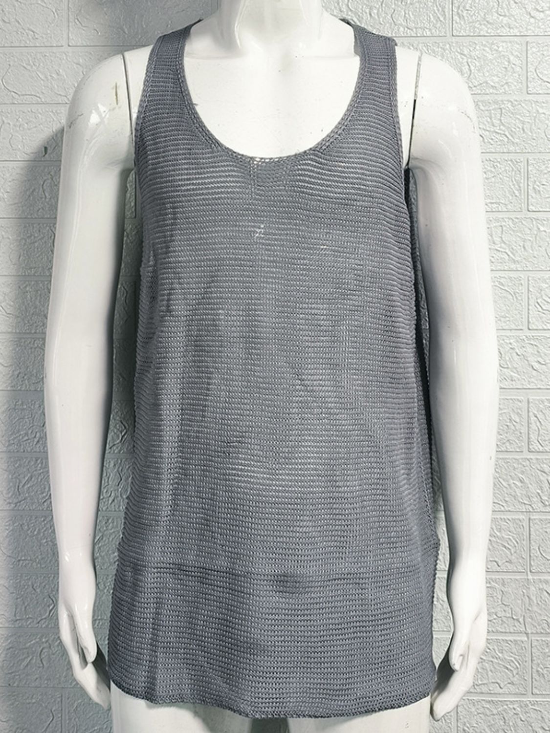 Men's Plus Size Knit Tank