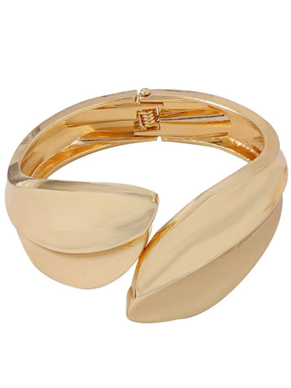 18K Gold-Plated Open Bracelet