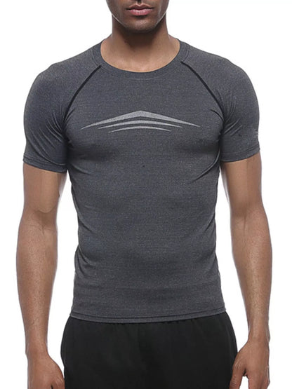 Men's Round Neck Active T-Shirt