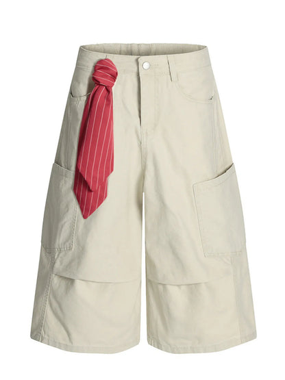 Wide Leg Men's Cargo Shorts