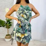 Sleeveless Backless Dress