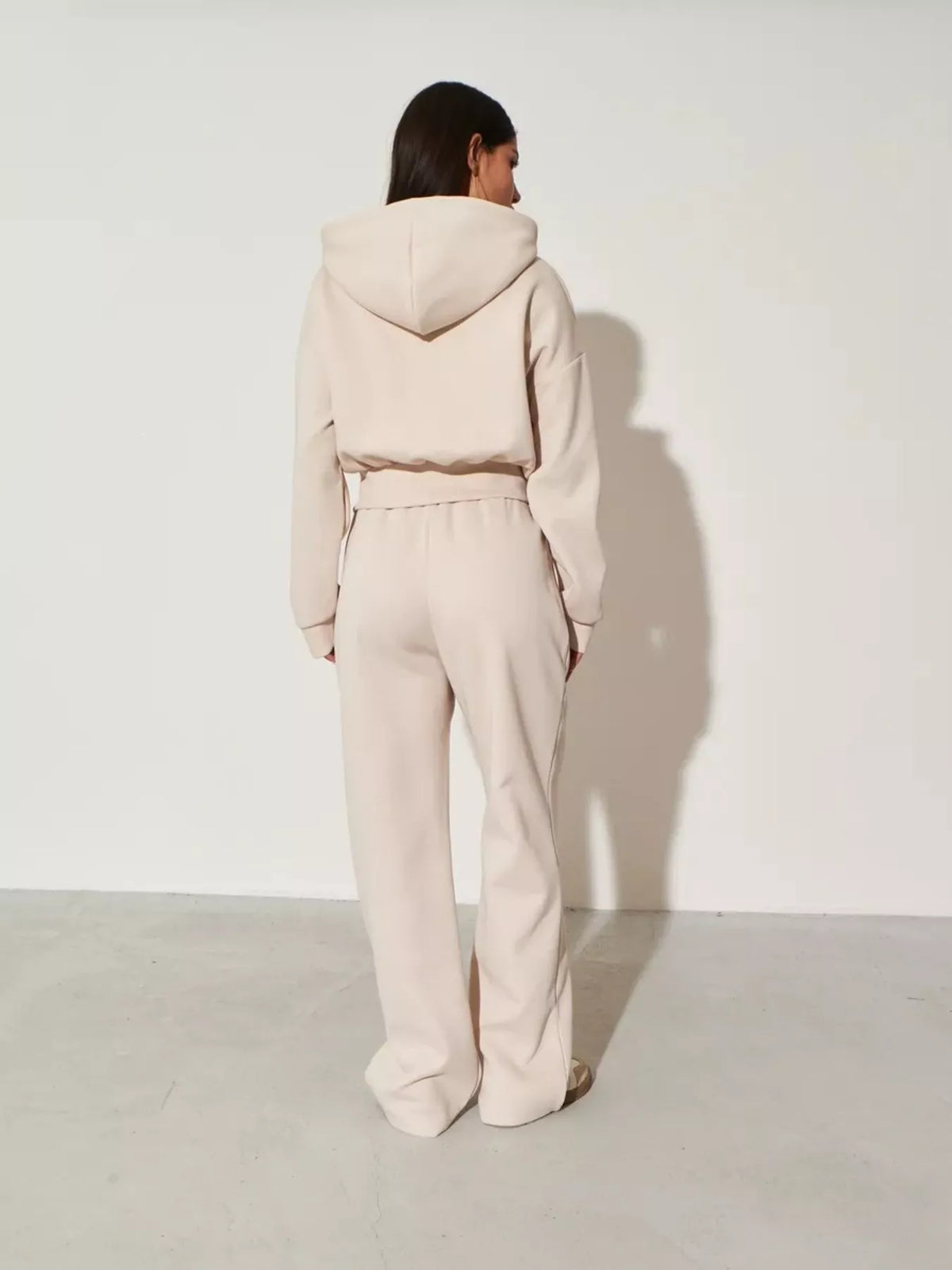 Zip-up hoodie and sweatpants set, view 7