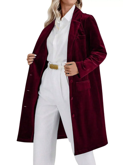 Long Sleeve Longline Coat