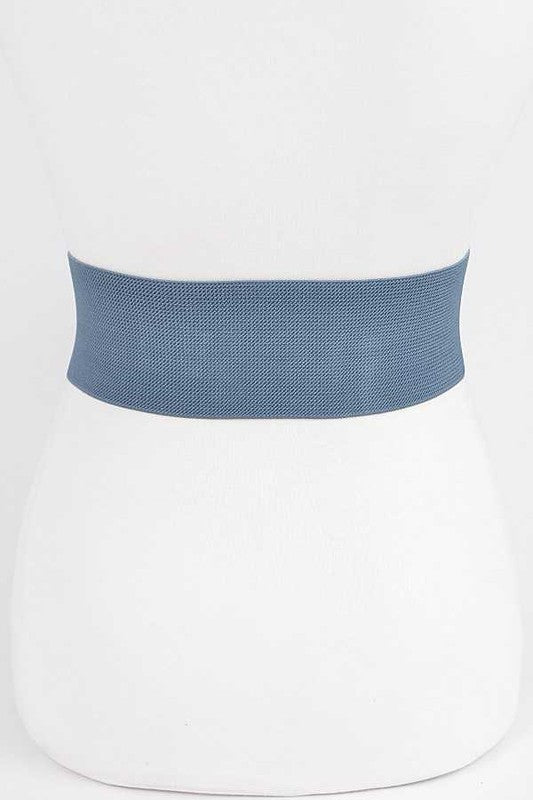 Plus Size CG Buckle Denim Belt