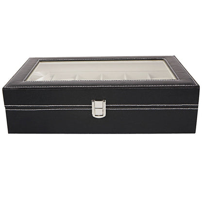 Top-level Opening Style Leather Watch Collection