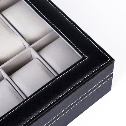 Top-level Opening Style Leather Watch Collection