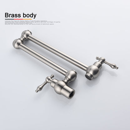 Folding faucet  Pot Filler Faucet Wall Mount