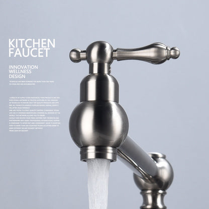 Folding faucet  Pot Filler Faucet Wall Mount