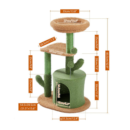 Cactus Cat Tree Cat Tower