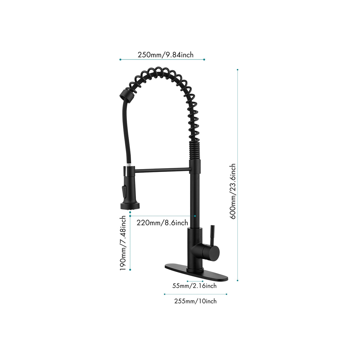 Kitchen Faucets Commercial Solid Brass Single Handle