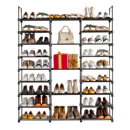 9 Tiers Shoe Rack Storage Organizer