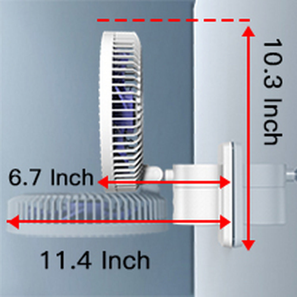 8” Small Wall Mount Fan