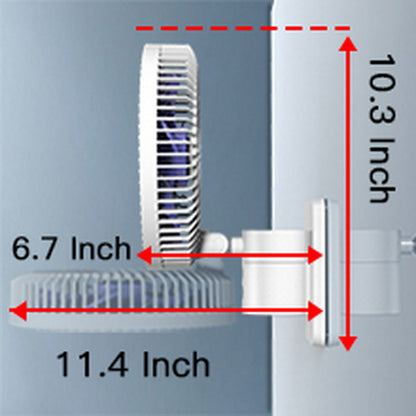 8” Small Wall Mount Fan