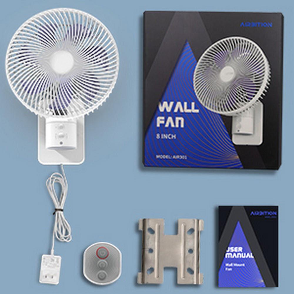 8” Small Wall Mount Fan