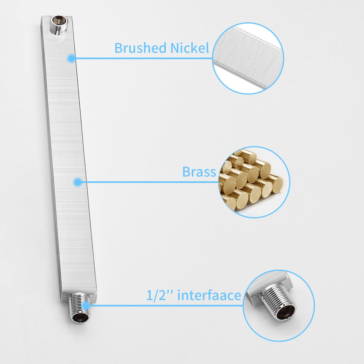 Shower System Shower Faucet Combo Set Wall Mounted