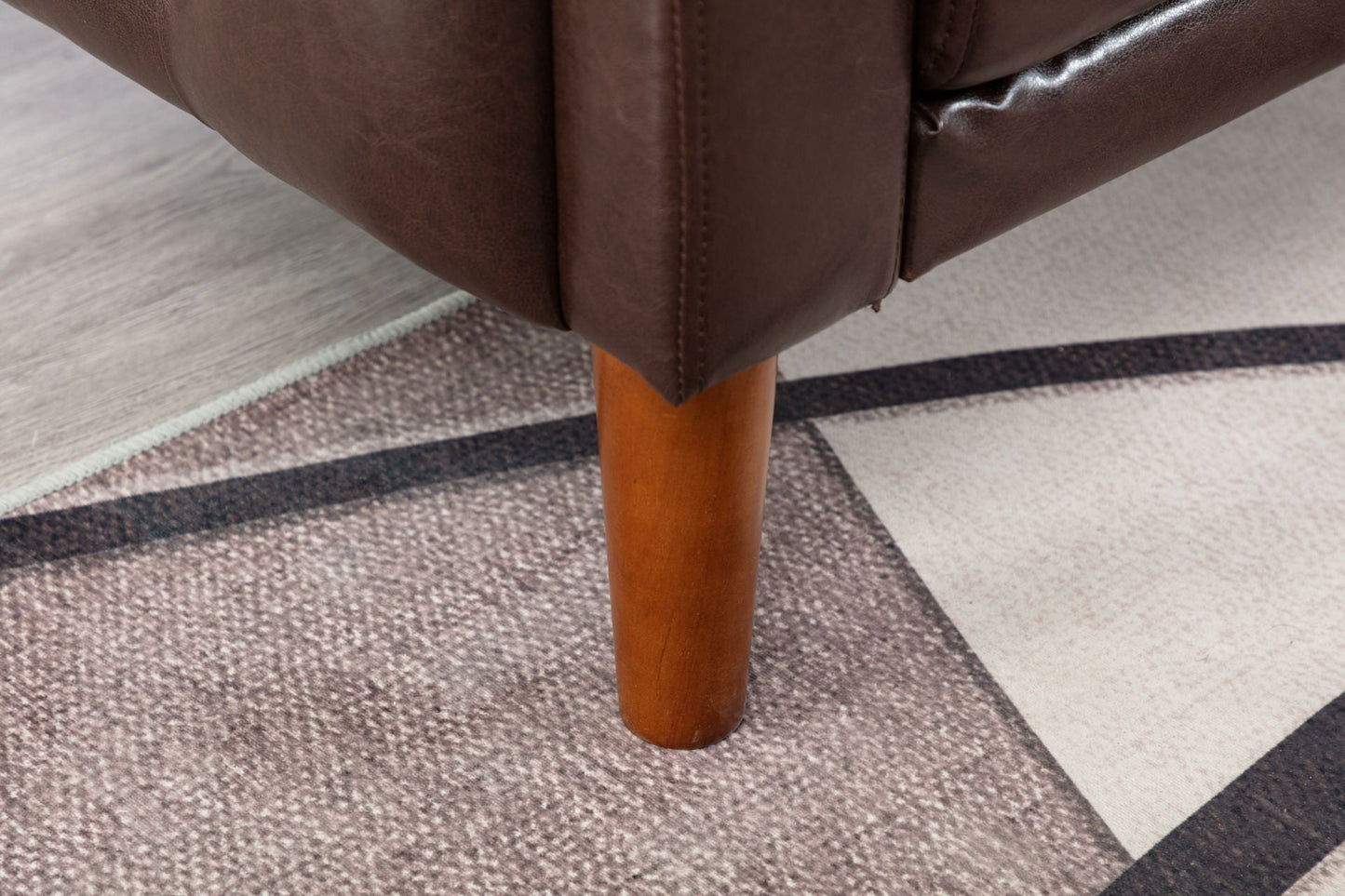 Luxury Leather Sponge Sofa