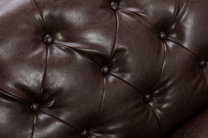 Luxury Leather Sponge Sofa