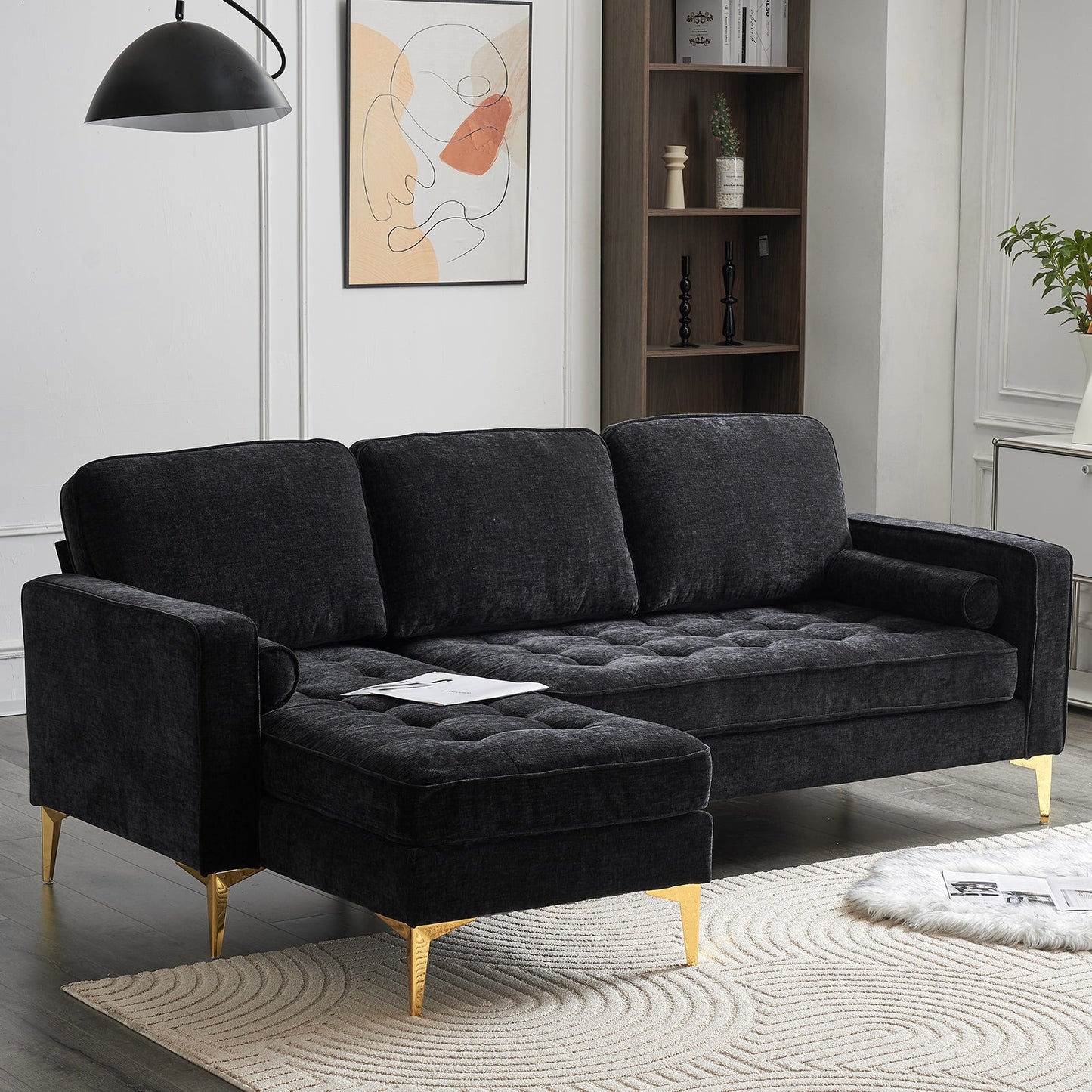 3-Seater Modular With Footstool