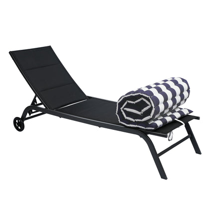2 PCS Outdoor Lounge Chair