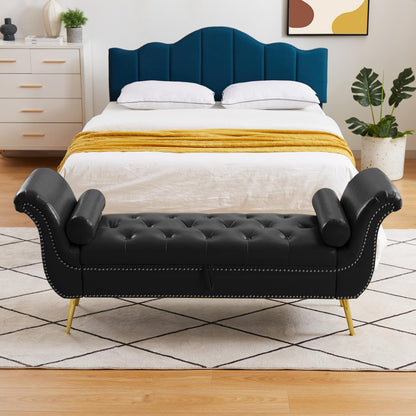 Upholstered Bedroom Lounge Ottoman