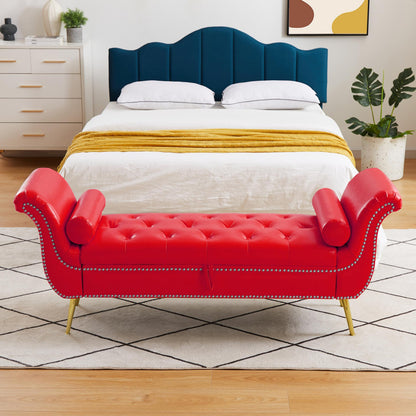 Upholstered Bedroom Lounge Ottoman