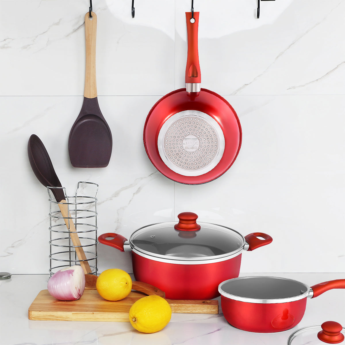 6 PCS Nonstick Cookware Set