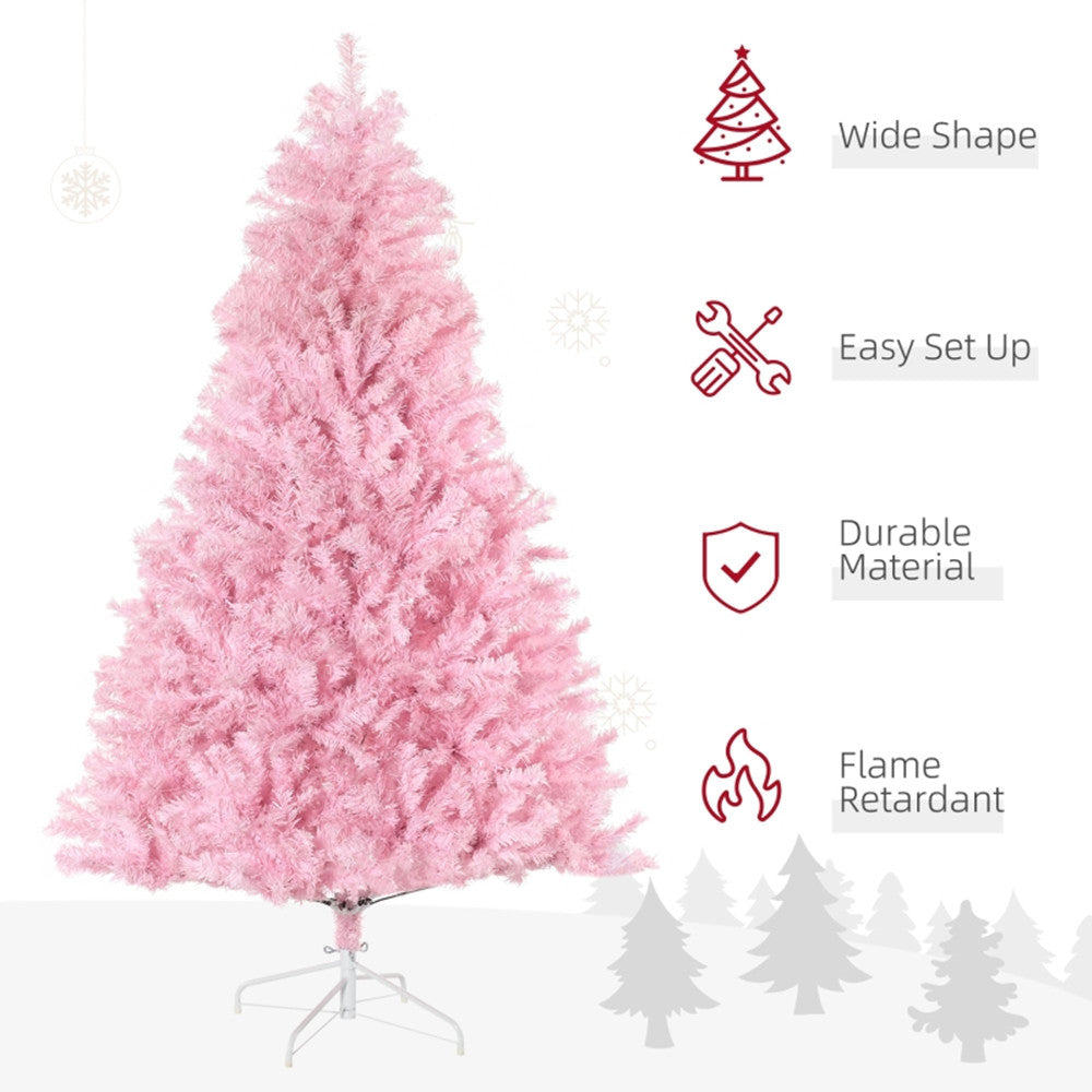 Auto Open pink Xmas tree