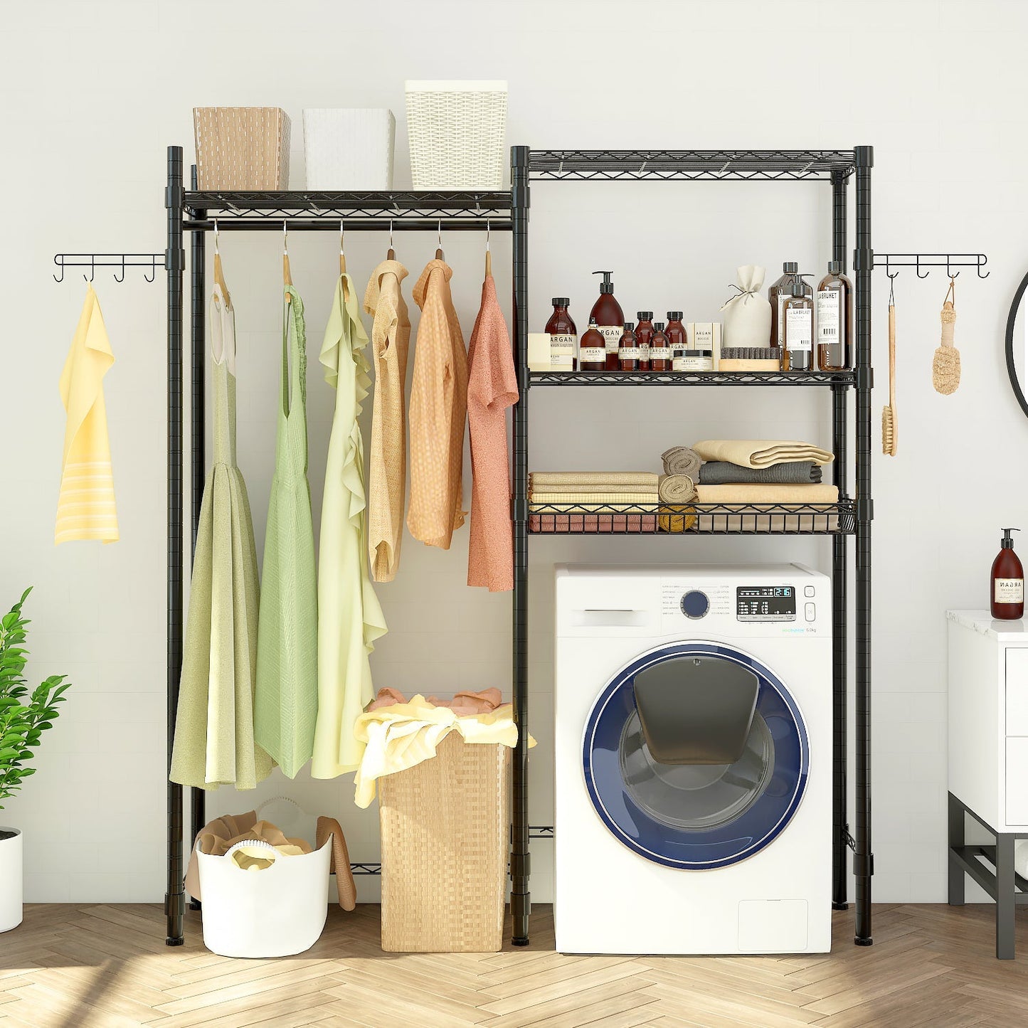 The Washer and Dryer Storage Shelf