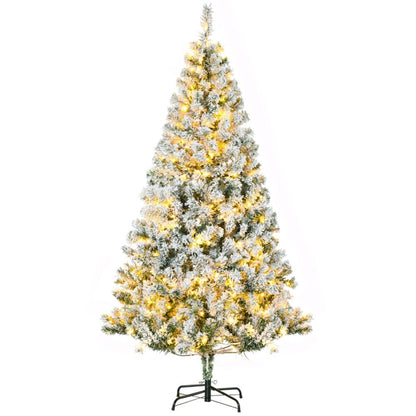 Snow Frosted Christmas tree