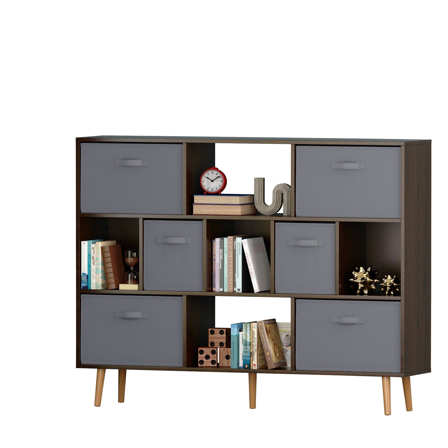 Rich Timber: Brown Bookshelf - MONLANE