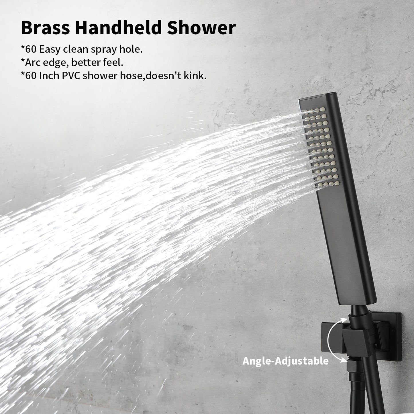 Male NPT Bathtub Shower Faucet Set