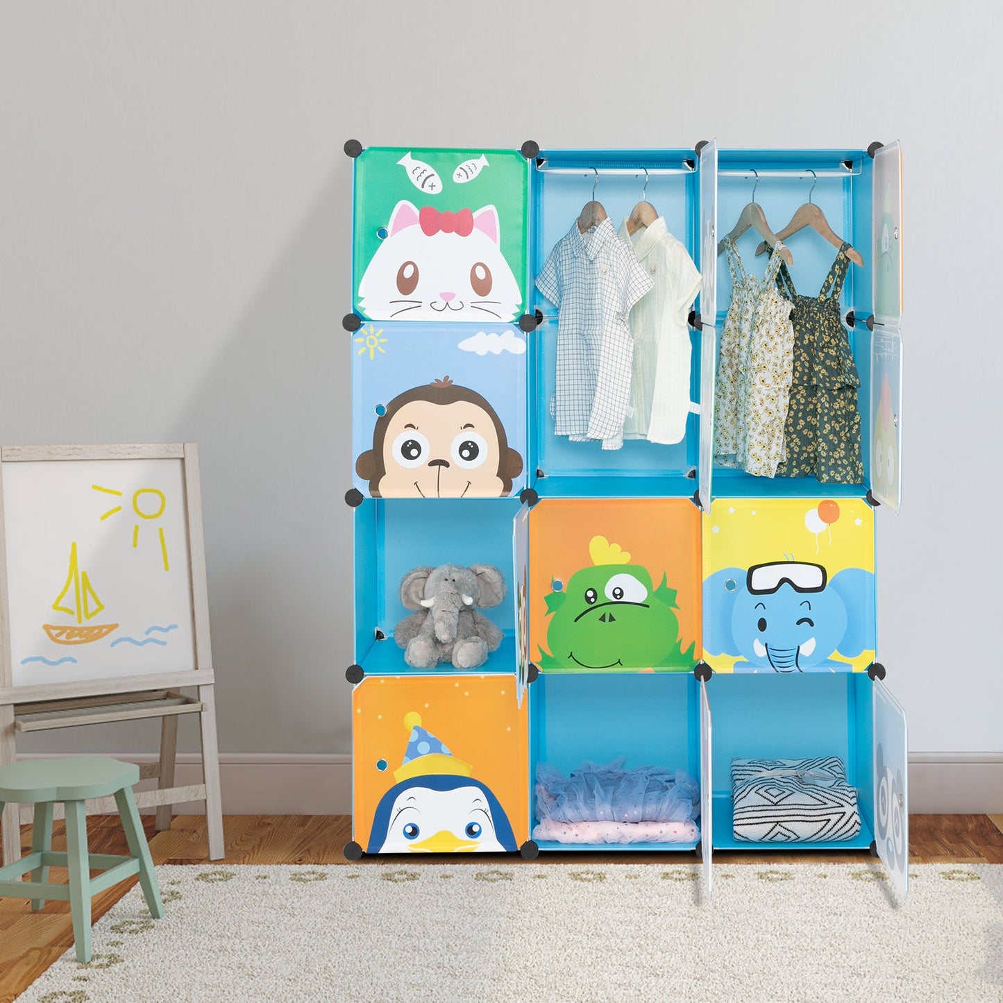 Rubik's Cube Wardrobe