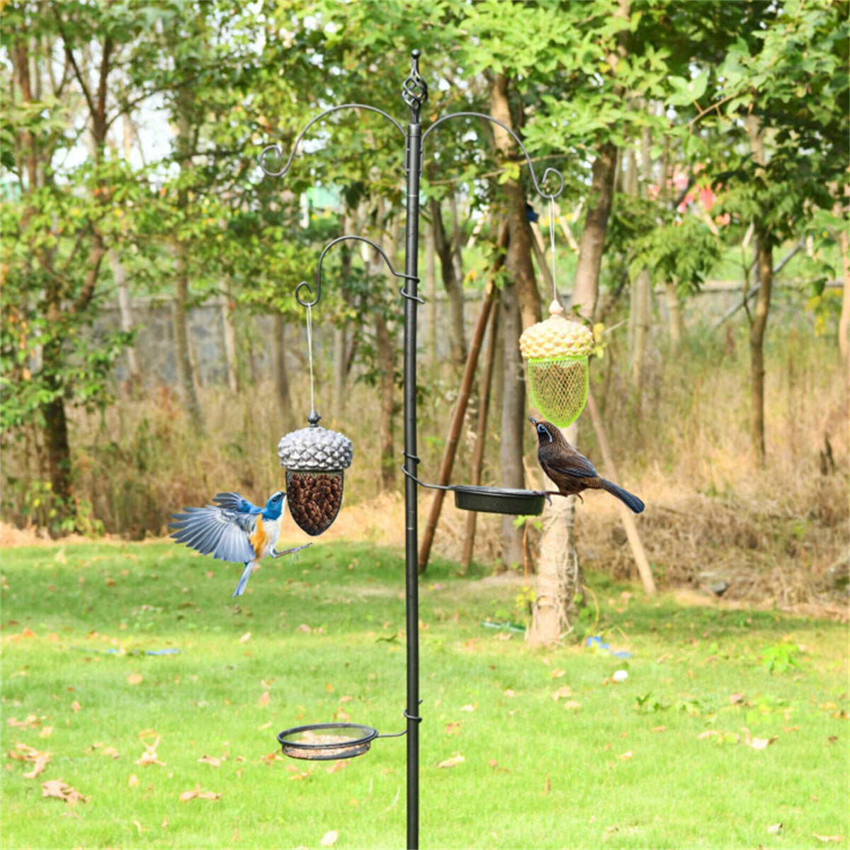 Bird Feeder Outdoor Hanging Food Dispenser