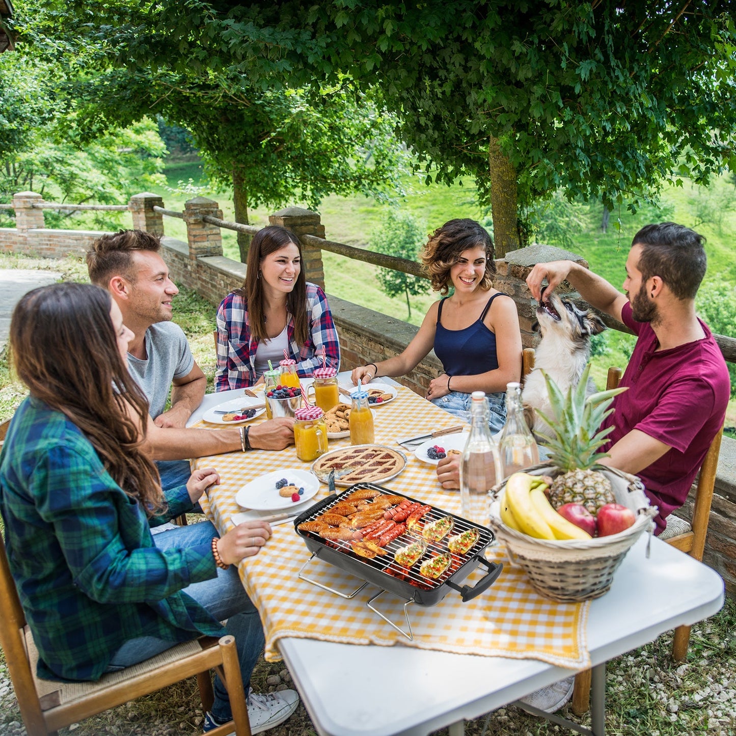 Portable Charcoal Grill