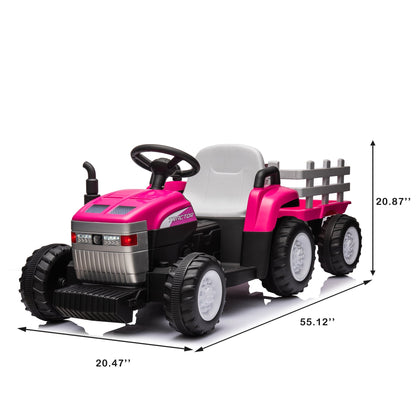 Battery-Powered Toy Tractor