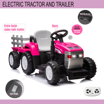 Battery-Powered Toy Tractor