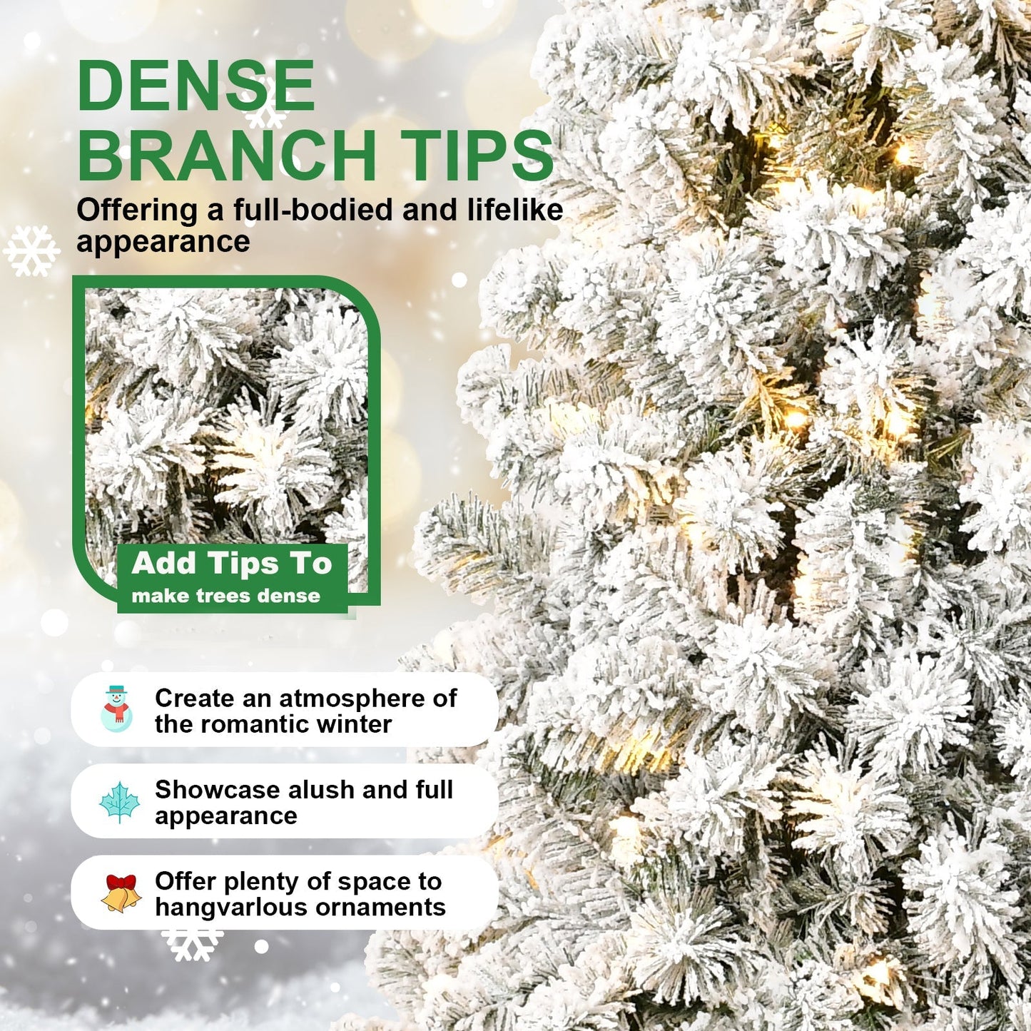 PVC Memory Wire xmas tree (With Light)