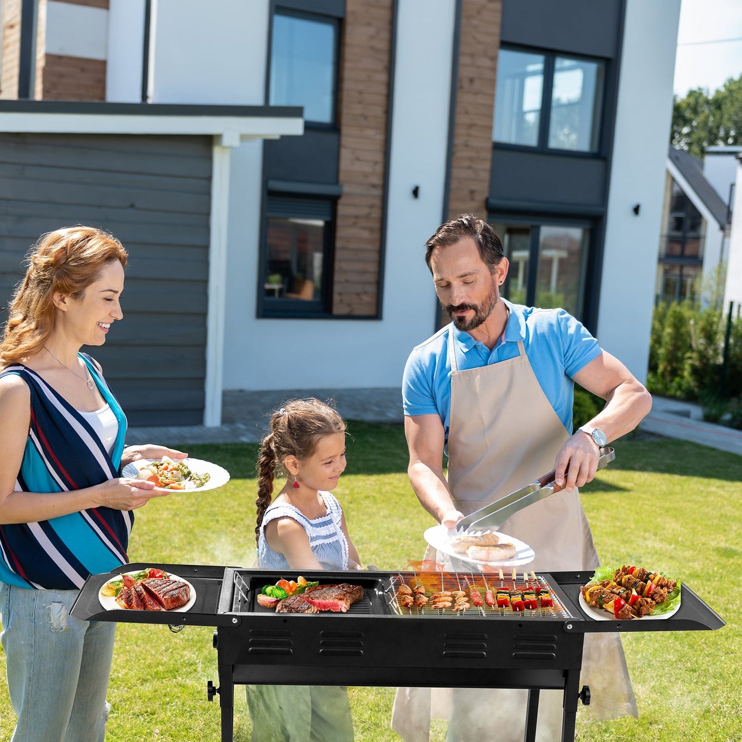 Portable Charcoal BBQ Grill