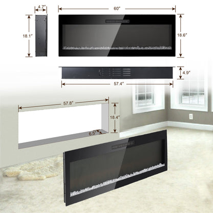 Electric Wall Mounted Fireplace