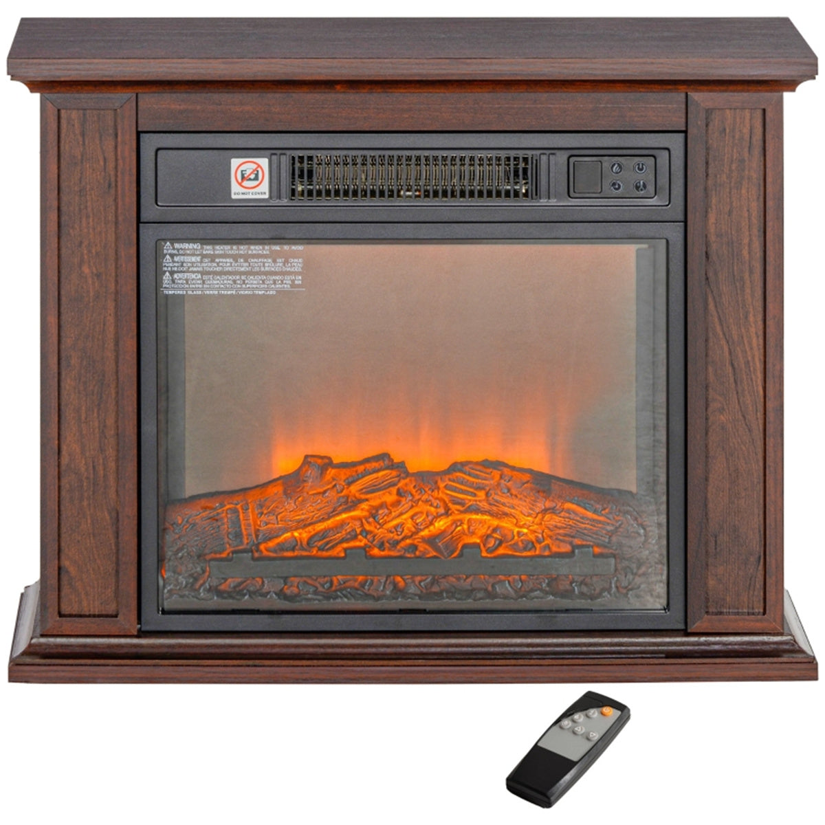 All-season electric fireplace, view 6