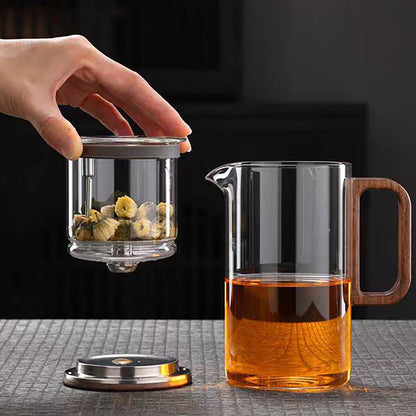 Heat-Resistant Glass Teapot