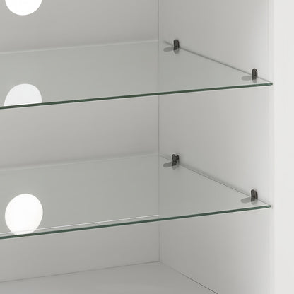 3D Fireplace TV Stand with LED Lights