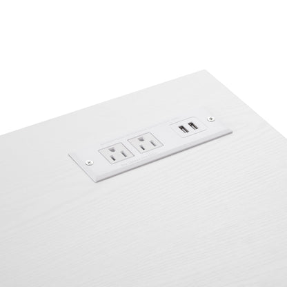 3D Fireplace TV Stand with LED Lights