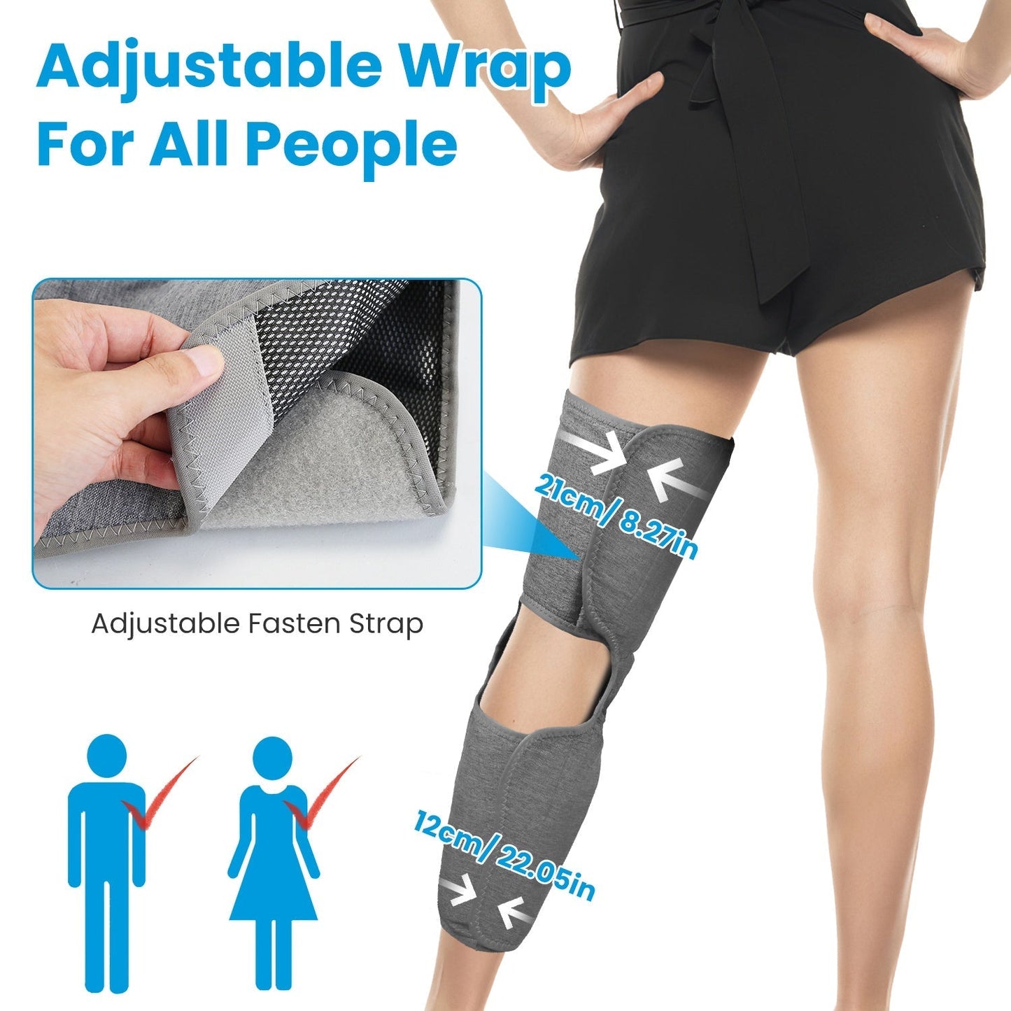 Cordless Air Compression Leg Massager