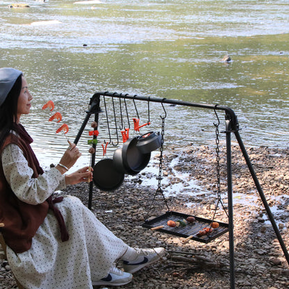 Hanging Campfire Cooking Rack