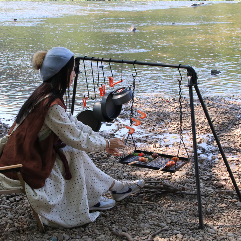 Hanging Campfire Cooking Rack
