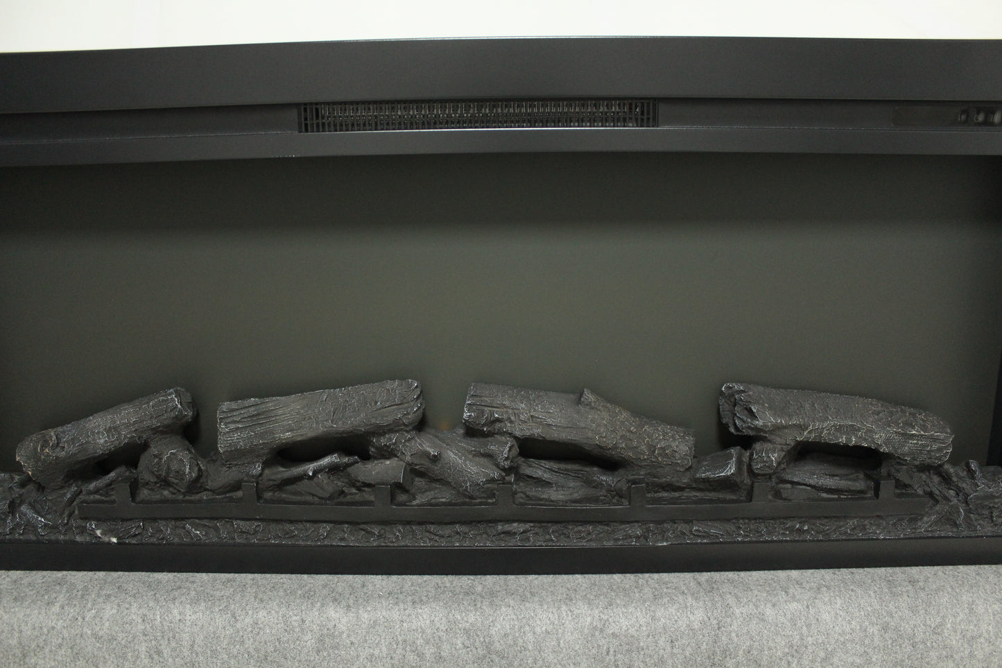 44 inch wall recessed electric fireplace