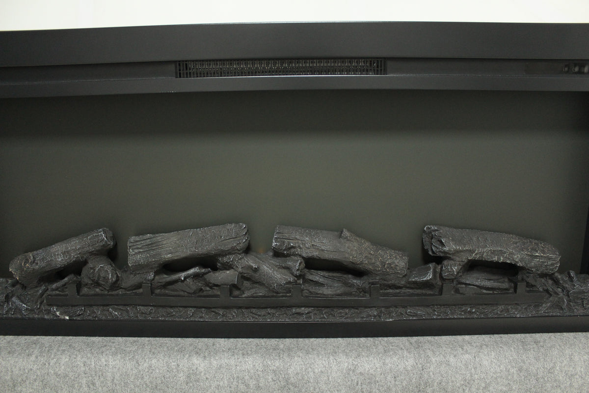44 inch wall recessed electric fireplace